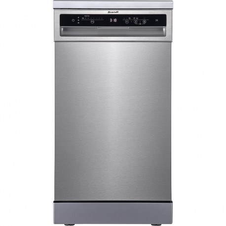 Brandt BDF3024DX Ελεύθερο Πλυντήριο Πιάτων για 10 Σερβίτσια Π44.8xY84.5εκ. Inox C