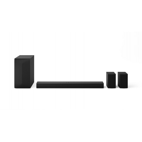 LG S60TR Soundbar 5.1 Bluetooth και HDMI 440W με Ασύρματο Subwoofer και Τηλεχειριστήριο Μαύρο