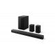 LG S60TR Soundbar 5.1 Bluetooth και HDMI 440W με Ασύρματο Subwoofer και Τηλεχειριστήριο Μαύρο