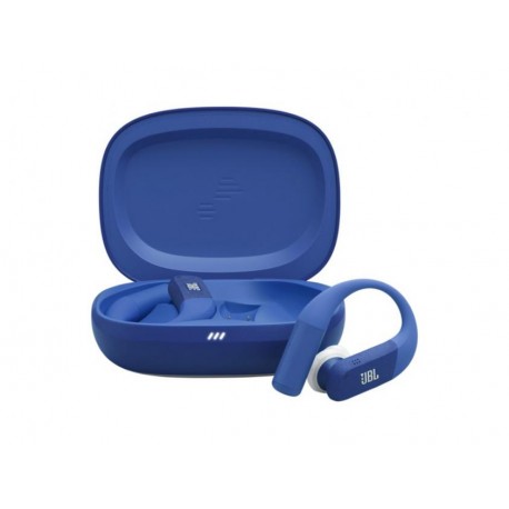 JBL Endurance Peak 4 In-ear Bluetooth Handsfree Ακουστικά με Αντοχή στον Ιδρώτα και Θήκη Φόρτισης Μπλε