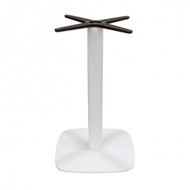 08-0233 FLAT-S ΛΕΥΚΗ 45Χ45Χ72εκ.(Σ)ΒΑΣΗ ΜΕΤΑΛΛΙΚΗ 11.6kg