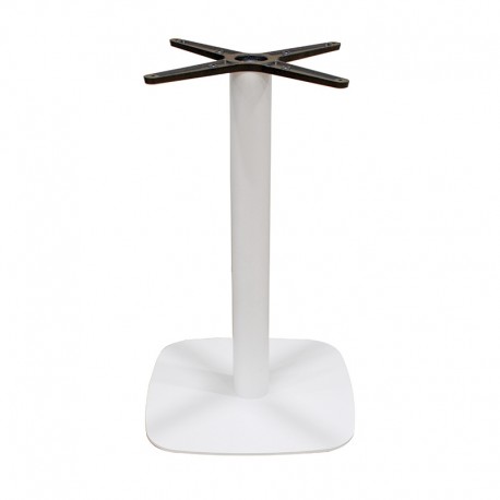 08-0233 FLAT-S ΛΕΥΚΗ 45Χ45Χ72εκ.(Σ)ΒΑΣΗ ΜΕΤΑΛΛΙΚΗ 11.6kg