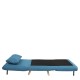 14770078 Πολυθρόνα Κρεβάτι ArteLibre VERA Μπλε Ύφασμα/Ξύλο 79x80x89cm Μπλε