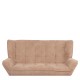 14770094 Καναπές ArteLibre NESTO Καφέ Ανοιχτό Ύφασμα/Ξύλο 86x126x78cm Καφέ