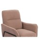 14770112 Πολυθρόνα ArteLibre ELAN Taupe Ύφασμα Κοτλέ/Μέταλλο 94x77x82cm Εκρού/Taupe