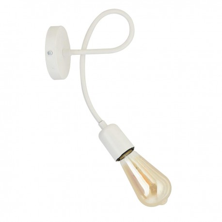 14780003 Φωτιστικό Τοίχου ArteLibre ALE Λευκό Μέταλλο 17x28cm