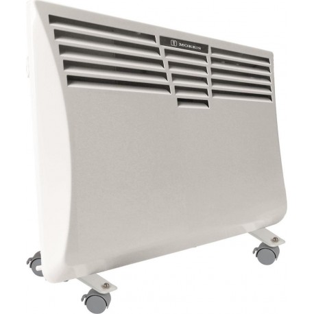 Morris MPH-20011 Θερμοπομπός Δαπέδου 1000W με Ηλεκτρονικό Θερμοστάτη 46x40cm Λευκός