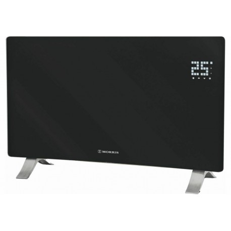 Morris MPH-20041S Θερμοπομπός Δαπέδου 2400W με Ηλεκτρονικό Θερμοστάτη και WiFi 86.5x47.5cm Μαύρος
