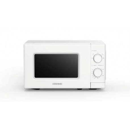 Eskimo ES MWO720W Φούρνος Μικροκυμάτων 20lt Λευκός