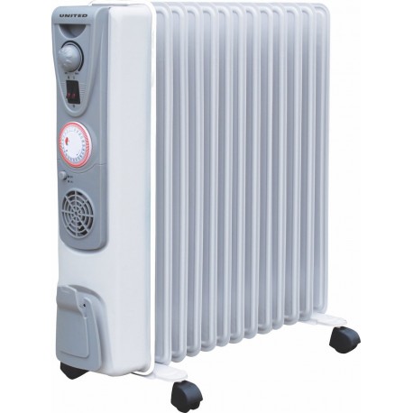 United UHR-873 Καλοριφέρ Λαδιού με 13 φέτες 2500W