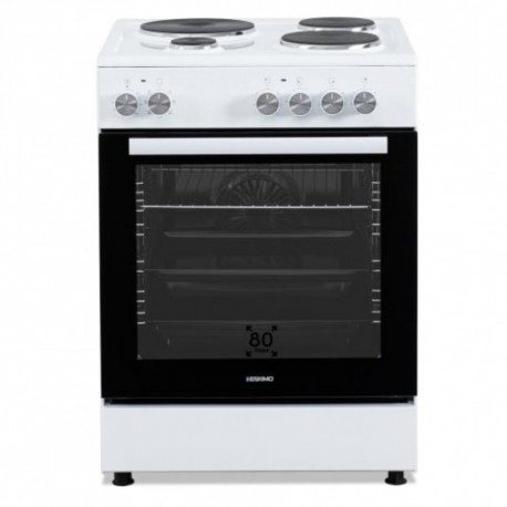 Eskimo ES 4080W Κουζίνα 60lt Εμαγιέ Π60εκ. Λευκό  A