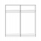 ΣΕΤ 2 ΤΜΧ ΝΤΟΥΛΑΠΑ 4ΦΥΛΛΗ SONAMA 160X42X181 HM11350.02