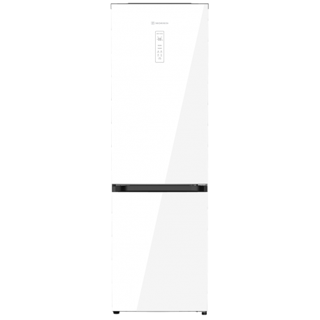 Morris G73347EBW Ψυγειοκαταψύκτης 344lt NoFrost Υ195xΠ60xΒ65.8εκ. Λευκό Γυαλί E