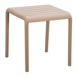 ΤΡΑΠΕΖΑΚΙ ΤΕΤΡΑΓΩΝΟ KORVER HM6335.04 ΠΟΛΥΠΡΟΠΥΛΕΝΙΟ ΣΕ ΚΑΠΟΥΤΣΙΝΟ 45x45x47Υεκ.