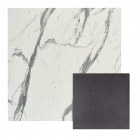 ΕΠΙΦΑΝΕΙΑ ΤΡΑΠΕΖΙΟΥ ΤΕΤΡΑΓΩΝΗ HPL HM5839.31 WHITE MARBLE 80x80εκ