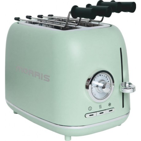 Morris R20828TSG Φρυγανιέρα 2 Θέσεων 900W Πράσινη