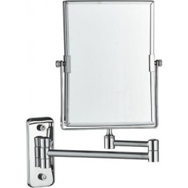 Morris H2177M Hotel Series Μεγεθυντικός Καθρέπτης Μπάνιου από Ανοξείδωτο Ατσάλι 15x20cm Ασημί