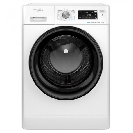 Whirlpool FFB 9479 BV EE Πλυντήριο Ρούχων 9kg με Τεχνολογία Ατμού 1400 Στροφών FreshCare+ A