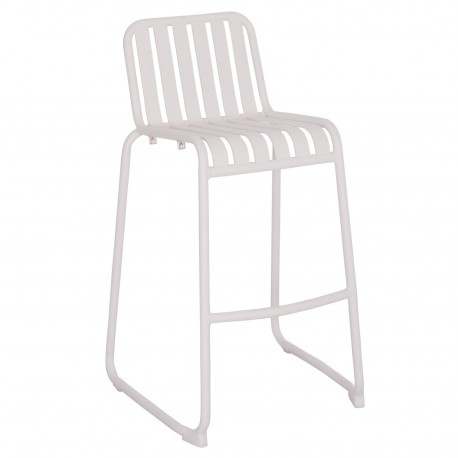 ΣΚΑΜΠΟ ΜΠΑΡ ΑΛΟΥΜΙΝΙΟΥ RACHEL HM6341.02 ΛΕΥΚΟ 47x56,5x98,5Υεκ.