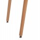 ΣΕΤ ΤΡΑΠΕΖΑΡΙΑΣ 5ΤΜΧ MINIMAL HM21172 MDF TOP ΣΕ ΛΕΥΚΟ-ΣΚΕΛΕΤΟΣ ΣΕ ΦΥΣΙΚΟ ΞΥΛΟΥ