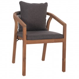 ΠΟΛΥΘΡΟΝΑ CONTREL HM6244.02 ΞΥΛΟ ΑΚΑΚΙΑΣ ΦΥΣΙΚΟ-ΣΧΟΙΝΙ & ΜΑΞΙΛΑΡΙΑ ΓΚΡΙ 58x60x74Υεκ.