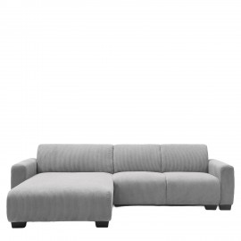 14300032 Καναπές Γωνιακός Αναστρέψιμος ArteLibre TRIANA Γκρι Ύφασμα 287x161x71cm Γκρι