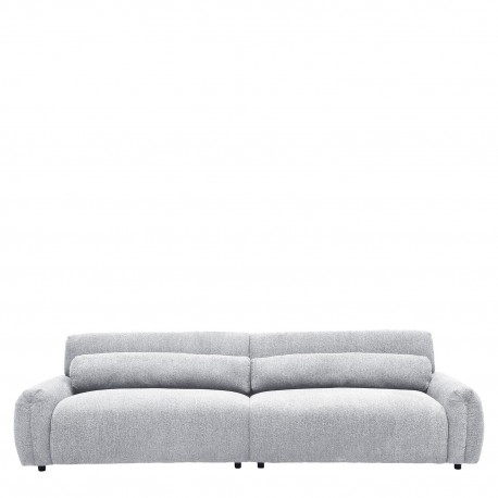 14300038 Καναπές Τετραθέσιος ArteLibre VORTICA Γκρι Ύφασμα 280x85x78cm Γκρι