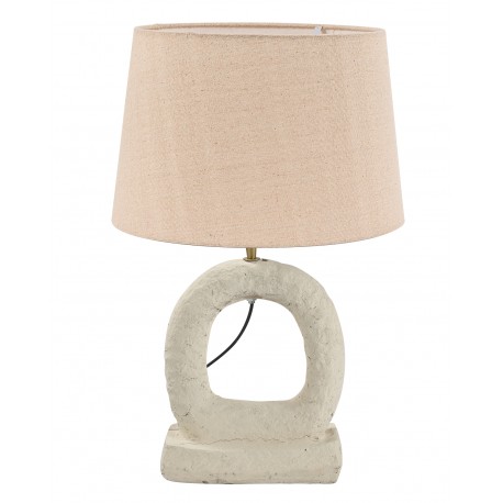 TLI 6345 40BG ΕΠΙΤΡΑΠΕΖΙΑ ΛΑΜΠΑ ΑΠΟ ΑΝΑΚΥΚΛΩΜΕΝΟ ΧΑΡΤΙ ΜΕ ΑΜΠΑΖΟΥΡ ΜΠΕΖ 1ΧΕ27