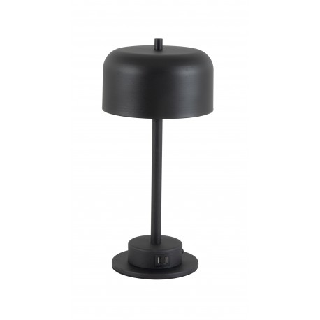 TLC 8807 BK ΠΟΡΤΑΤΙΦ ΜΑΥΡΟ LED CCT TOUCH USB