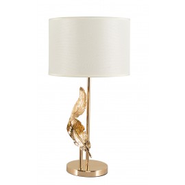 TLC 8808 GD ΕΠΙΤΡΑΠΕΖΙΑ ΛΑΜΠΑ ΟΞΥΝΤΕ ΦΤΕΡΟ ΑΜΠΑΖΟΥΡ ΜΠΕΖ 1ΧΕ27