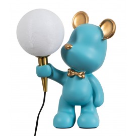 TLC 1114  BL ΑΡΚΟΥΔΟΣ ΜΠΛΕ ΜΕ ΛΑΜΠΑ 1xG9