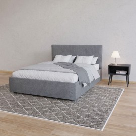 GR-BILL15-M14 Κρεβάτι Billy Γκρι 150x200cm