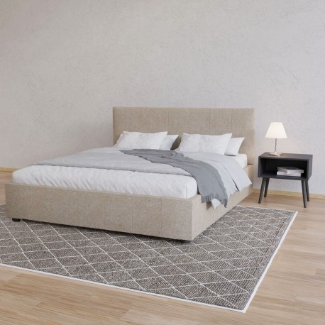 GR-BILL18-M01 Κρεβάτι Billy Μπεζ 180x200cm