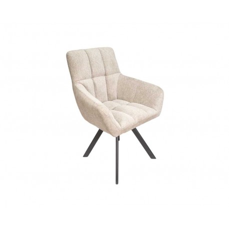 TI-ALGANg4 Καρέκλα τραπεζαρίας ALGAN Γκρεζ Glow 04 64x61x93