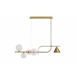 0104521 PDC 2047-1 # ΡΑΓΑ ΜΕ 4 ΓΛΟΜΠΟΥΣ  ΚΑΙ 1 ΚΑΜΠΑΝΑ 4XG9+1XE14