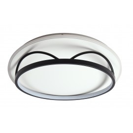 0064189 CCC 711 # LED ΟΡΟΦΗΣ ΚΥΚΛΙΚΟ ΜΑΥΡΟ-ΑΣΠΡΟ