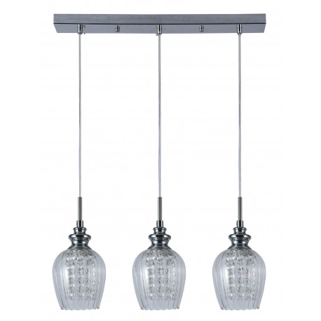 0104532 PDC 1254-3 # ΡΑΓΑ 3/Φ ΝΙΚΕΛ ΜΕ ΚΡΥΣΤΑΛΛΑ ΓΥΑΛΙ ΔΙΑΦΑΝΟ 3XE14