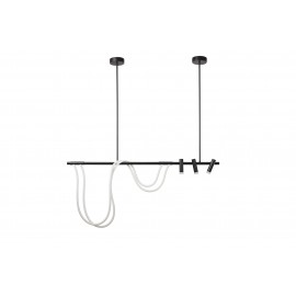 0104523 PDC 704 BK # ΡΑΓΑ LED ΜΕ 3 ΣΠΟΤ &  ΑΝΙΣΟΠΕΔΗ ΤΑΙΝΙΑ