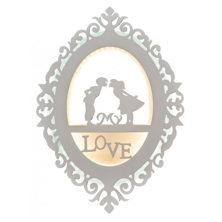 0304153 WLC 163 WH # ΑΠΛΙΚΑ 2/Φ LOVE 6000K/3000K