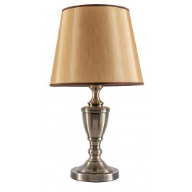 0204017 TLC 6840 AB ΕΠΙΤΡ. ΛΑΜΠΑ  ΚΛΑΣΣΙΚΗ ΜΕ ΜΠΕΖ ΧΡΥΣΟ ΚΑΠΕΛΟ 1ΧΕ27