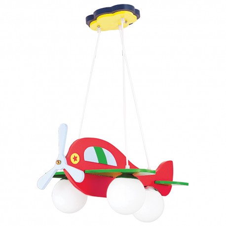 0134053 PDC 4304-3 ΠΑΙΔΙΚΟ ΑΕΡΟΠΛΑΝΑΚΙ ΚΟΚΚΙΝΟ 3ΧΕ27