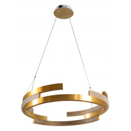 0104405 PDC 671 GD ΚΡΕΜΑΣΤΟ LED ΜΕ ΧΡΥΣΑ ΜΙΣΟΦΕΓΓΑΡΑ & ΣΤΡΑΣ