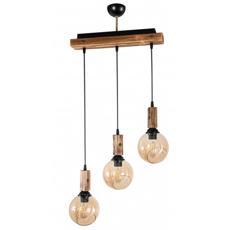 0103459 PDT 2061-3S  ΡΑΓΑ 3/Φ ΚΡΕΜ. ΛΕΠΤ/ΡΕΙΑ ΞΥΛΟ ΜΕ ΜΕΛΙ ΓΥΑΛΙ  3ΧΕ27