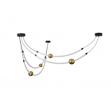 0064184 CCC 705-2 LED 4 ΣΩΛΗΝΕΣ ΜΕ ΧΡΥΣΗ ΔΙΑΚΟΣΜΗΤΙΚΗ ΜΠΑΛΑ