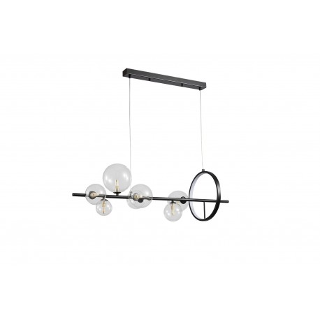 0104529 PDC 2049-7  ΡΑΓΑ ΜΑΥΡΗ ΜΕ LED KAI G9 ΓΛΟΜΠΟΥΣ ΔΙΑΦΑΝΟΥΣ