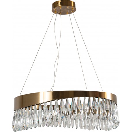 0104526 PDC 708-60 ΚΡΕΜΑΣΤΟ  LED ΣΑΝ  ΚΥΜΑ ΜΕ ΚΡΥΣΤΑΛΛΑ