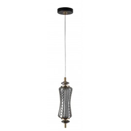 0084658 PDC 1287 CR 1/Φ ΜΑΚΡΟΣΤΕΝΟ ΓΥΑΛΙΝΟ ΧΡΩΜΙΟ LED-7W ΔΙΑΚΟΣΜΗΤΙΚΟ ΚΡΥΣΤΑΛΛΟ