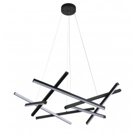 0104562 PDC 551-85 BK  LED ΠΟΛΥΦΩΤΟ 85ΕΚ ΜΑΥΡΟ ΤΡΙΛΙΖΑ 96W 3000K