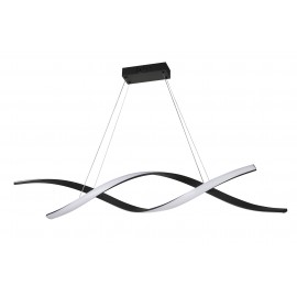 0104559 PDC 669 BK LED ΚΡΕΜΑΣΤΟ ΜΑΥΡΟ ΣΧΕΔΙΟ DNA 44W 3000K