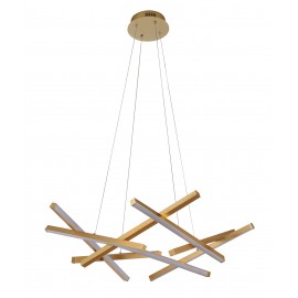 0104561 PDC 551-70 GD LED ΠΟΛΥΦΩΤΟ 70ΕΚ ΧΡΥΣΟ ΤΡΙΛΙΖΑ 80W 3000K